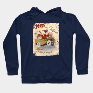 Christmas WW2 Poster retro Hoodie